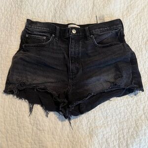 Abercrombie & Fitch Dark Denim Jean Shorts
